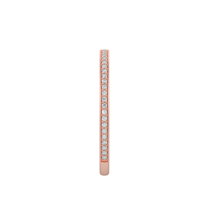 Stackable Diamond Band-Rose Gold