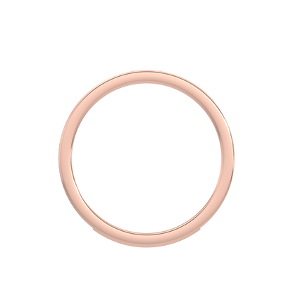 Stackable Diamond Band-Rose Gold
