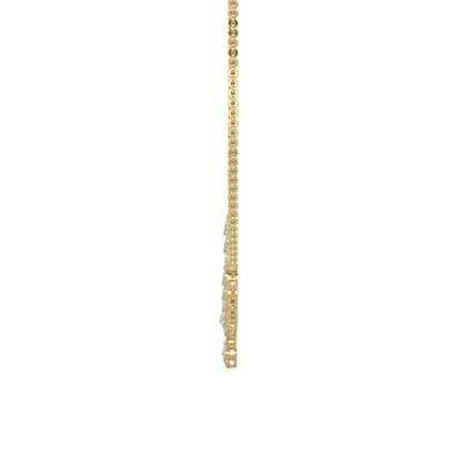 Enchanted Diamond Necklace-Yellow Gold