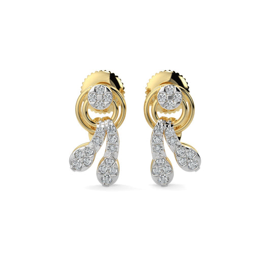 Everyday Charms Earrings-Yellow Gold