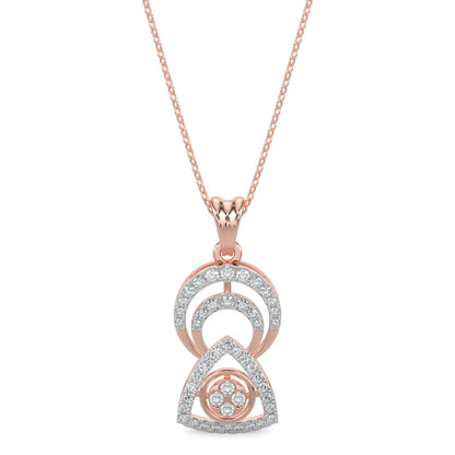 Whisper in Winds Pendant-Rose Gold