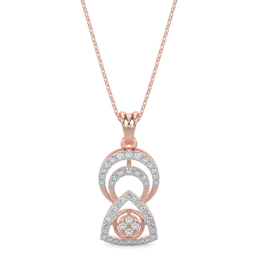 Whisper in Winds Pendant-Rose Gold