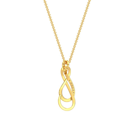 Petite Diamond Chain Necklace-Yellow Gold