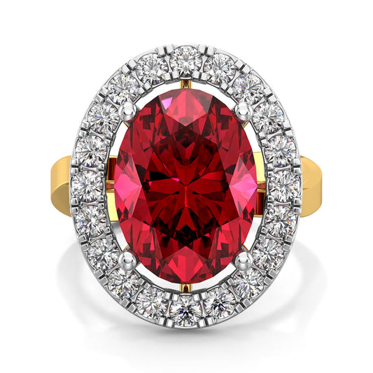 Ruby Radiance Gemstone Ring